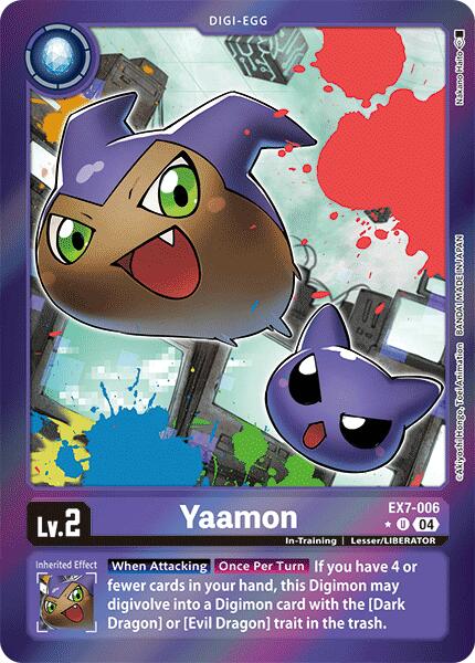 Yaamon (Foil) [EX7-006 U] [Digimon LIBERATOR] Foil