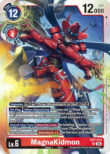 MagnaKidmon [EX7-013] [Digimon LIBERATOR] Foil