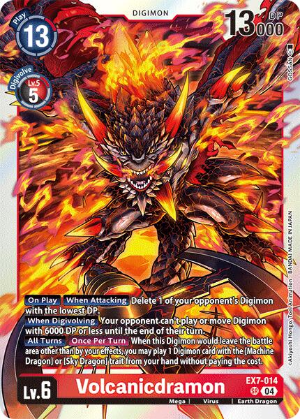 Volcanicdramon [EX7-014] [Digimon LIBERATOR] Foil