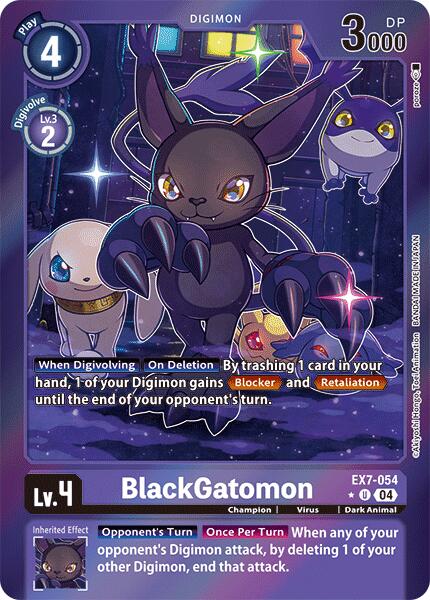 BlackGatomon (Foil) [EX7-054] [Digimon LIBERATOR] Foil