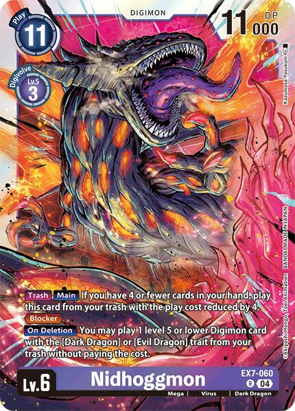 Nidhoggmon [EX7-060] [Digimon LIBERATOR] Foil