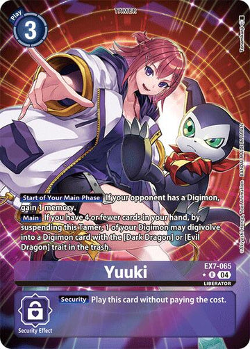 Yuuki (Alternate Art) [EX7-065 R] [Digimon LIBERATOR] Foil