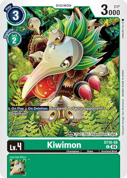 Kiwimon [ST18-06] [Starter Deck 18: Guardian Vortex]