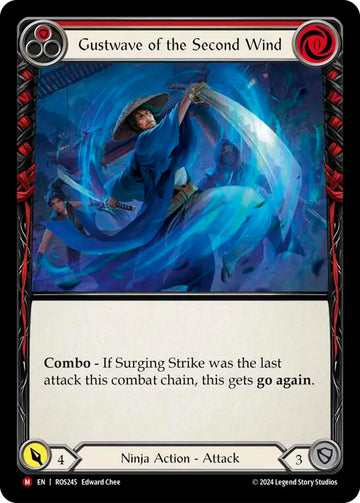 Gustwave of the Second Wind [ROS245] [Rosetta] Rainbow Foil