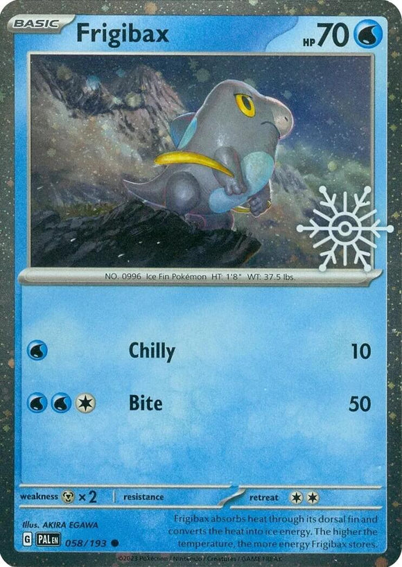 Frigibax (Holiday Calendar) [058/193] [Paldea Evolved] Holofoil