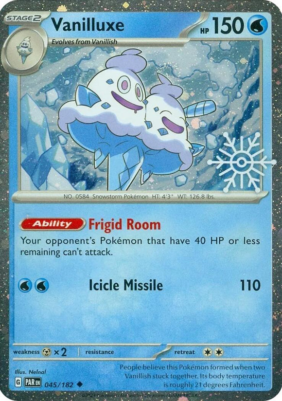 Vanilluxe (Holiday Calendar) [045/182] [Paradox Rift] Holofoil