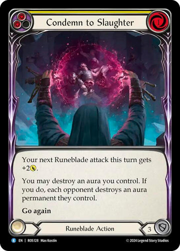 Condemn to Slaughter (Yellow) [ROS128] [Rosetta]