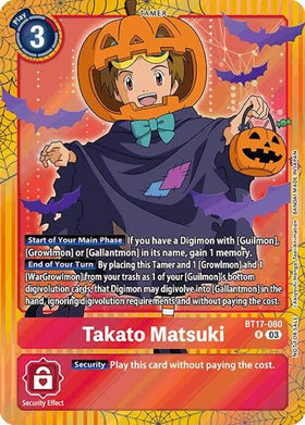 Takato Matsuki (Halloween Event 2024) [BT17-080] [Secret Crisis] Foil