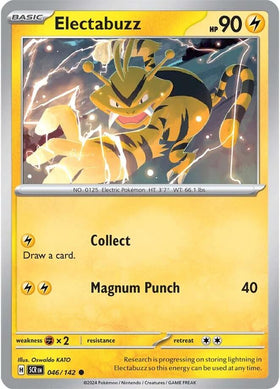 Electabuzz [046/142] [Stellar Crown] Reverse Holofoil