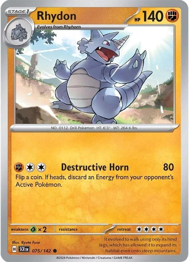 Rhydon [075/142] [Stellar Crown]