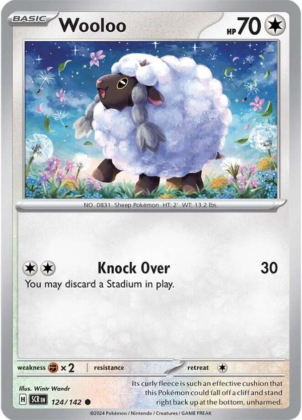 Wooloo [124/142] [Stellar Crown] Reverse Holofoil