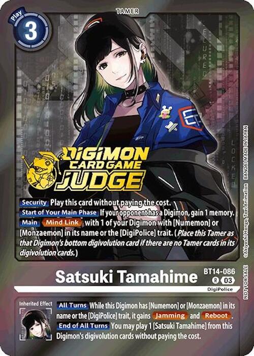 Satsuki Tamahime (Judge Pack 6) [BT14-086] [Blast Ace] Foil