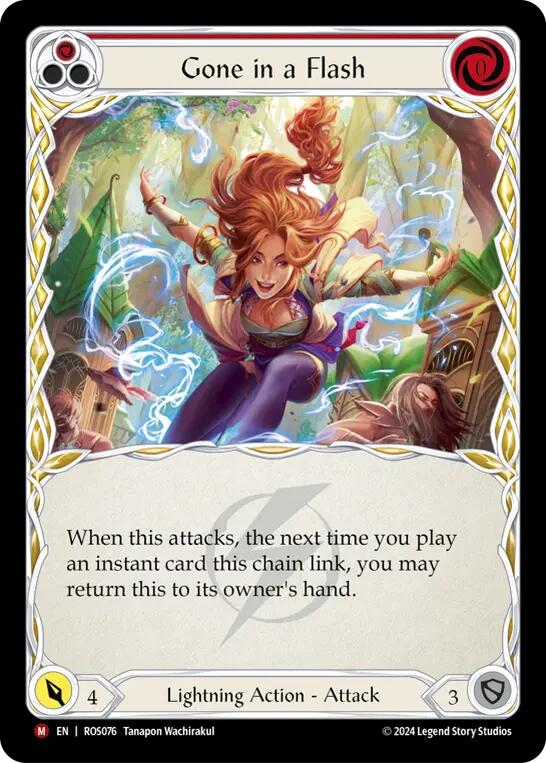Gone in a Flash [ROS076] [Rosetta] Rainbow Foil