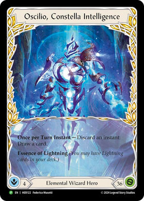 Oscilio, Constella Intelligence [HER122] [Flesh and Blood: Promo Cards] Rainbow Foil