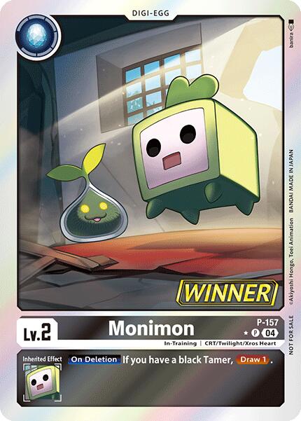 Monimon (Store Tournament 2024 Oct. - Dec. Winner Pack) [P-157] [Digimon Promotion Cards] Foil