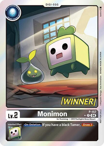 Monimon (Store Tournament 2024 Oct. - Dec. Winner Pack) [P-157] [Digimon Promotion Cards] Foil
