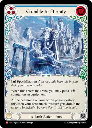 Crumble to Eternity [AJV018] [ Jarl Vetreidi] Rainbow Foil
