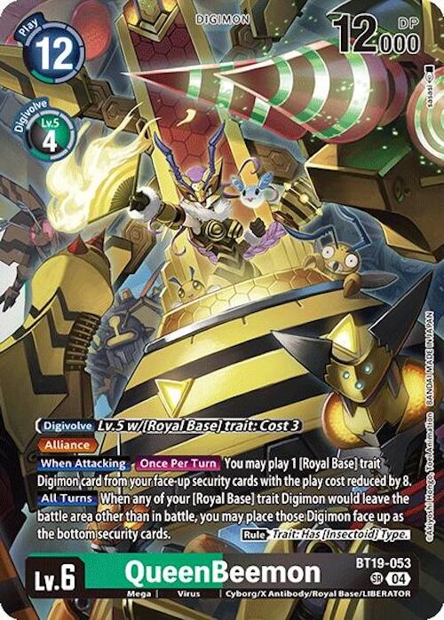 QueenBeemon [BT19-053] [Release Special Booster 2.0] Foil