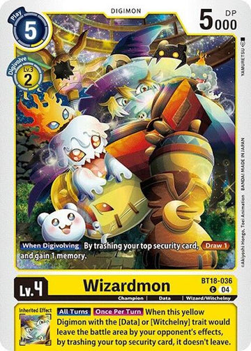 Wizardmon [BT18-036 C] [Release Special Booster 2.0]
