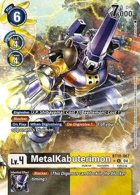 MetalKabuterimon (Alternate Art) [BT18-067] [Release Special Booster 2.0] Foil
