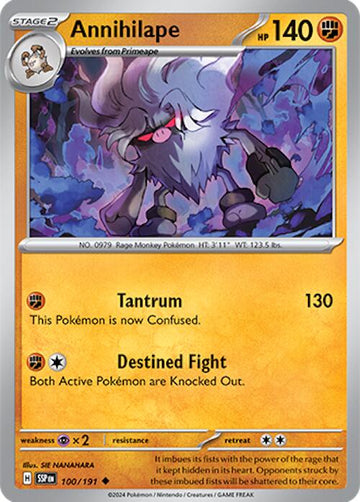 Annihilape [100/191] [Surging Sparks] Reverse Holofoil