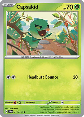 Capsakid [012/191] [Surging Sparks] Reverse Holofoil
