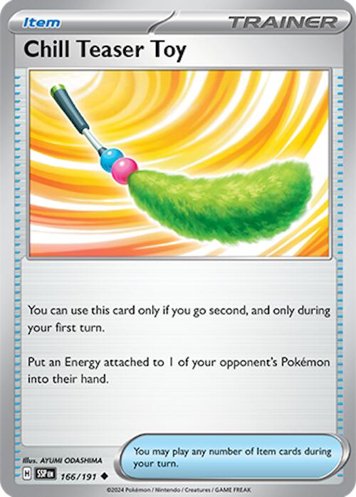 Chill Teaser Toy [166/191] [Surging Sparks] Reverse Holofoil