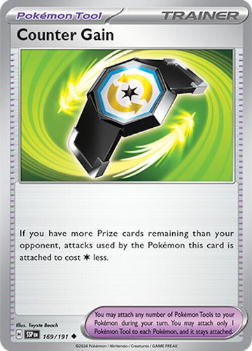 Counter Gain [169/191] [Surging Sparks] Reverse Holofoil