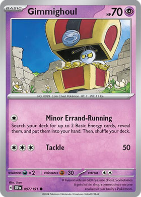 Gimmighoul [097/191] [Surging Sparks] Reverse Holofoil