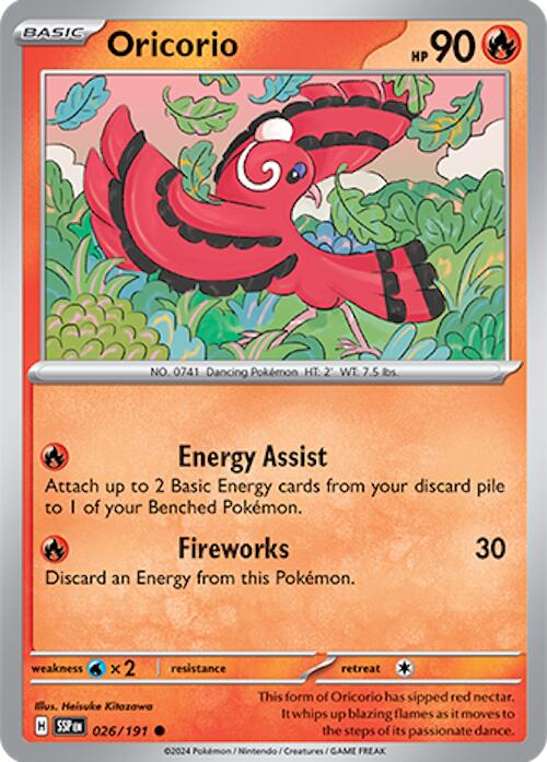 Oricorio [026/191] [Surging Sparks]