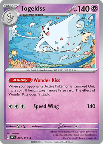 Togekiss [072/191] [Surging Sparks] Holofoil