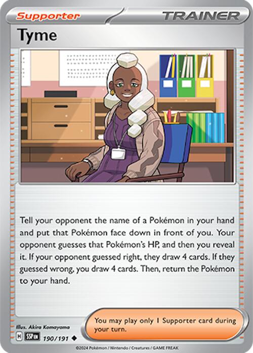 Tyme [190/191] [Surging Sparks]