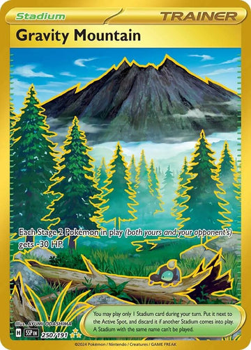 Gravity Mountain [250/191] [Surging Sparks] Holofoil