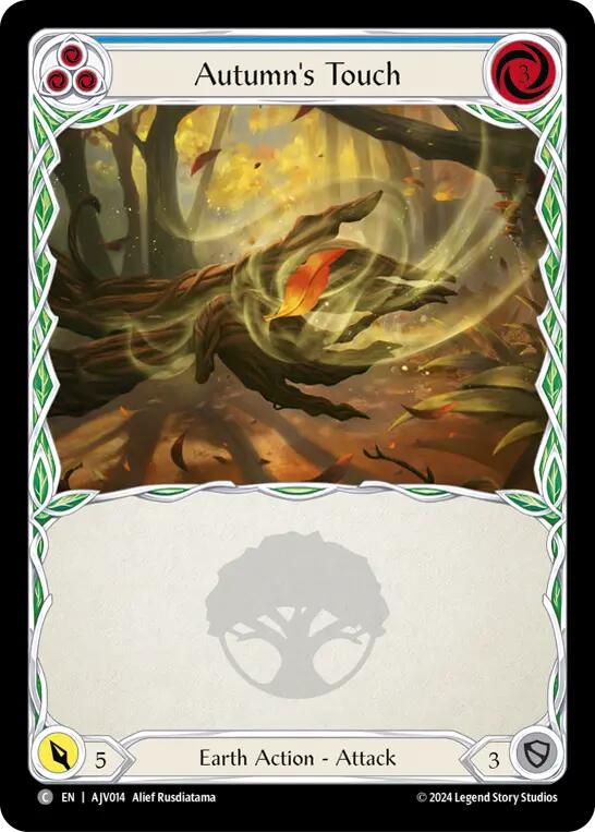 Autumn's Touch (Blue) [AJV014] [Armory Deck: Jarl Vetreidi]