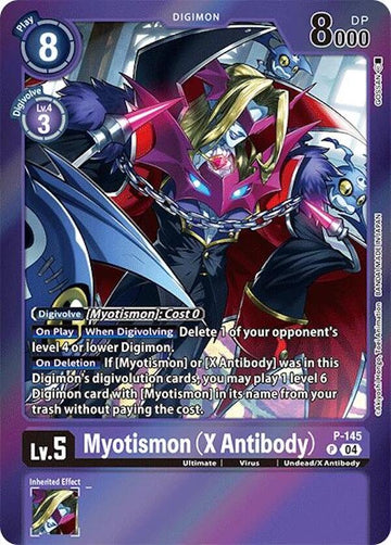 Myotismon (X Antibody) (Reprint) [P-145] [Special Limited Set] Foil