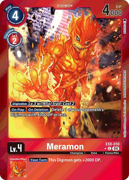 Meramon (Limited Foil) [EX8-010] [Chain of Liberation] Foil