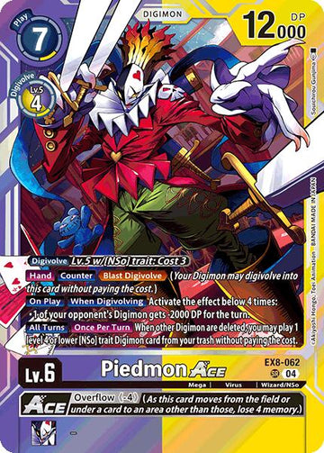 Piedmon ACE [EX8-062] [Chain of Liberation] Foil