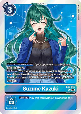 Suzune Kazuki [EX8-066] [Chain of Liberation] Foil