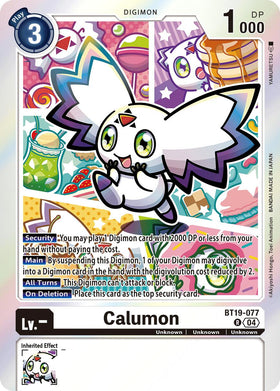 Calumon [BT19-077] [Release Special Booster 2.5] Foil