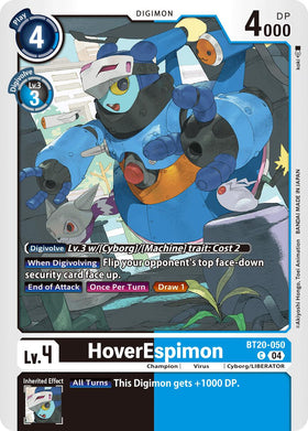 HoverEspimon [BT20-050] [Release Special Booster 2.5]