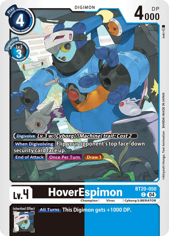 HoverEspimon [BT20-050] [Release Special Booster 2.5]
