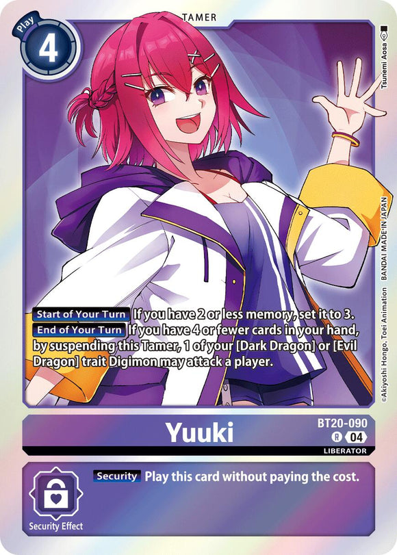 Yuuki [BT20-090] [Release Special Booster 2.5] Foil