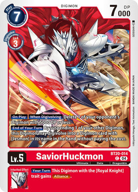SaviorHuckmon [BT20-014] [Release Special Booster 2.5]