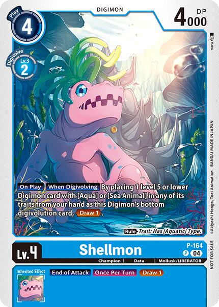 Shellmon (Store Tournament 2025 Vol.1 Participation Pack) [P-164] [Digimon Promotion Cards]