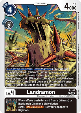 Landramon (Store Tournament 2025 Vol.1 Participation Pack) [P-167] [Digimon Promotion Cards]