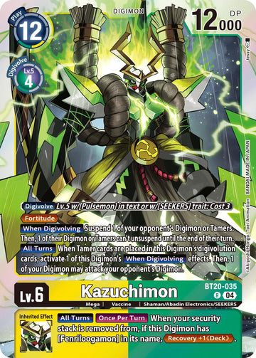 Kazuchimon [BT20-035] [Release Special Booster 2.5] Foil
