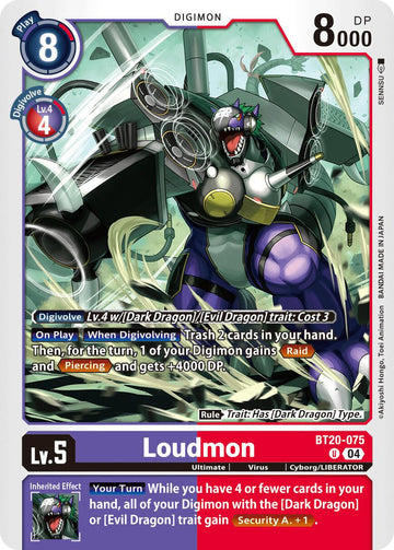 Loudmon [BT20-075] [Release Special Booster 2.5]