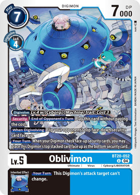 Oblivimon [BT20-052] [Release Special Booster 2.5]