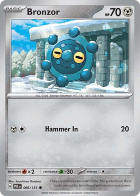 Bronzor [066/131] [Prismatic Evolutions]