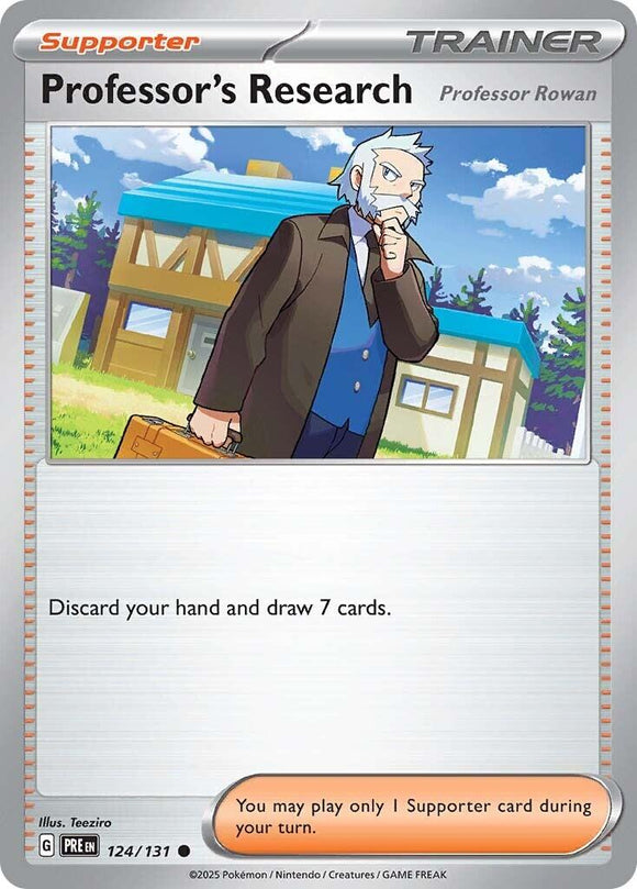 Professor's Research [Professor Rowan] [124/131] [Prismatic Evolutions]
